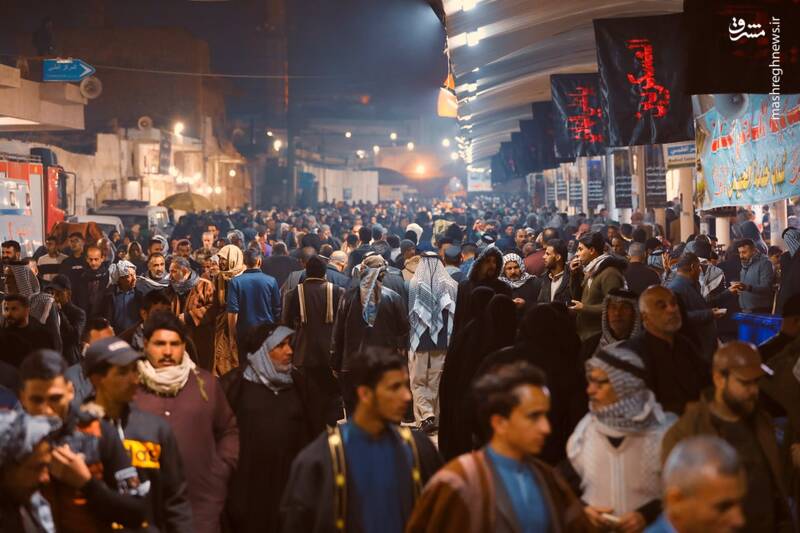 عکس/ سامرا در شام شهادت امام هادی(ع)