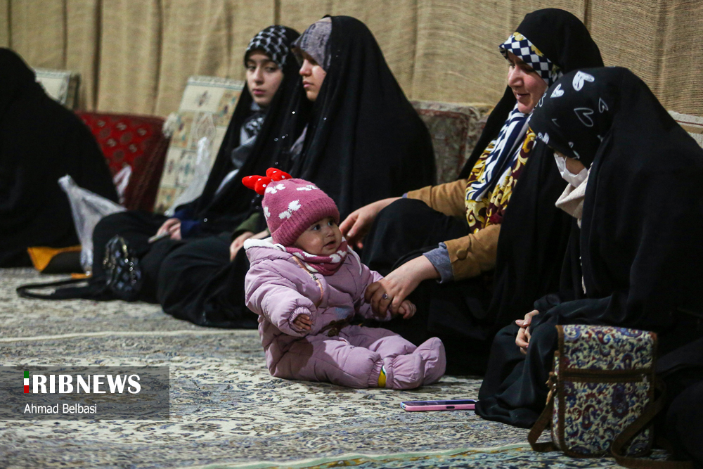 مراسم لیله الرغائب در کهف الشهدا تهران