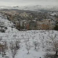 میزان بارش برف و باران در شهرهای فارس