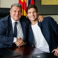 قرارداد مدافع بارسلونا تمدید شد