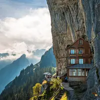 زیبایی کوه های آلپ سوئیس 
