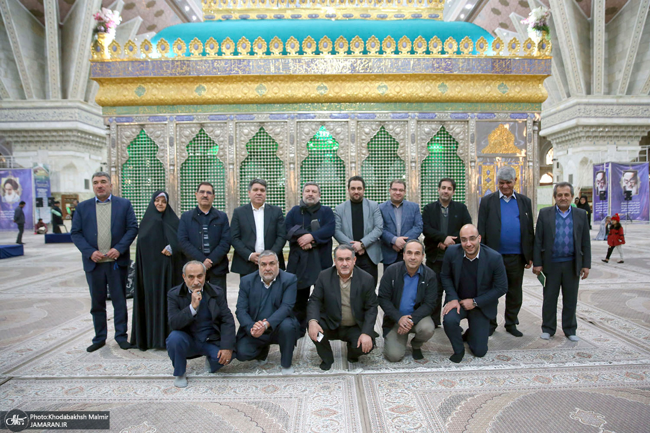  دیدار اعضای شورای مرکزی حزب اعتماد ملی با سید حسن خمینی