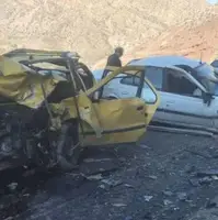تصادف مرگبار ۳ کامیون و ۷ خودرو در کرمان