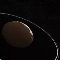 رصد یخ در سیارک حلقه دار با تلسکوپ جیمز وب  