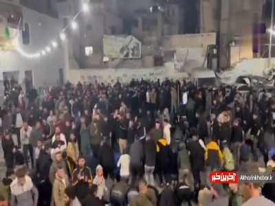 سجده شکر ساکنان اردوگاه جنین کرانه باختری پس از عملیات اخیر