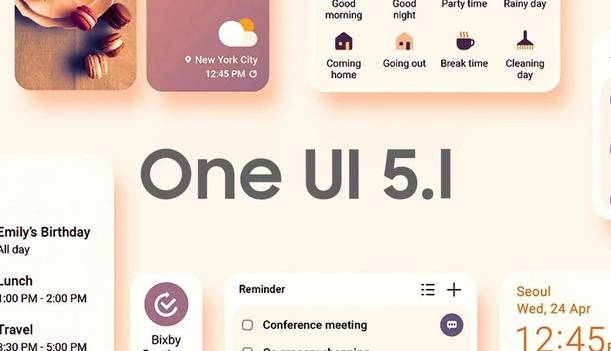 تصاویر و ویژگی‌های رابط کاربری One UI 5.1 سامسونگ افشا شد