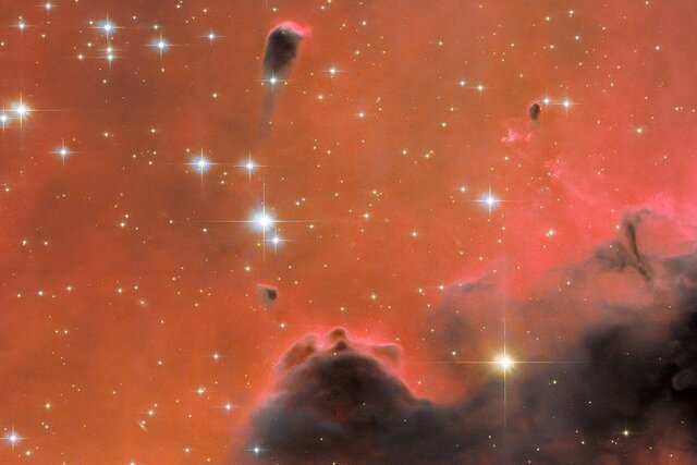 عکس خیره‌کننده «تلسکوپ فضایی هابل» از «سحابی روح»