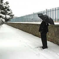 بارش برف و باران در استان زنجان ادامه دارد