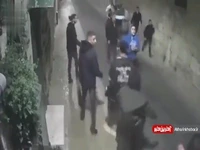 حمله وحشیانه نظامیان رژیم صهیونیستی به جوانان فلسطینی در قدس