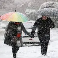 تشدید و تقویت بارش برف و باران در استان همدان