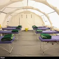 بیمارستان صحرایی ۱۸۰ تختخوابی ارتش در خوی راه‌اندازی شد