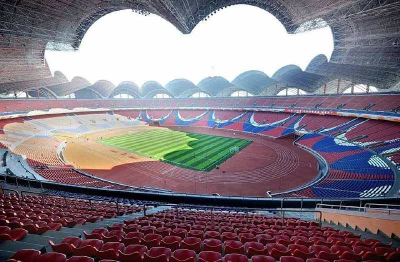 بزرگترین استادیوم جهان در کره شمالی