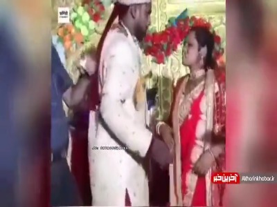 زوجی که دعوای خود را از جشن عروسی آغاز کردند