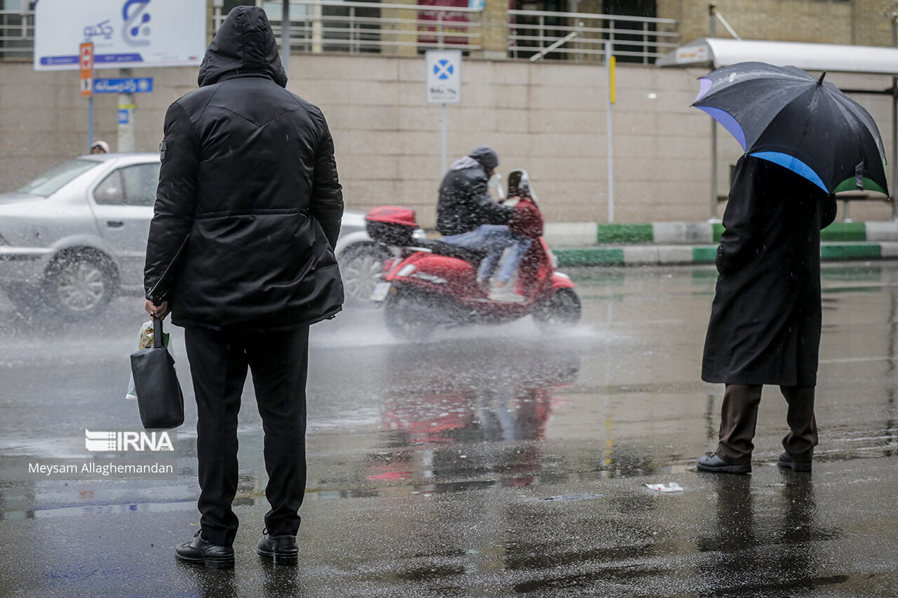 عکس/ روز بارانی تهران