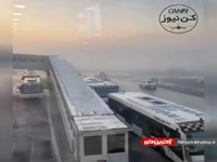 توقف پروازهای بامدادی فرودگاه مهرآباد به دلیل پدیده مه و کاهش دید