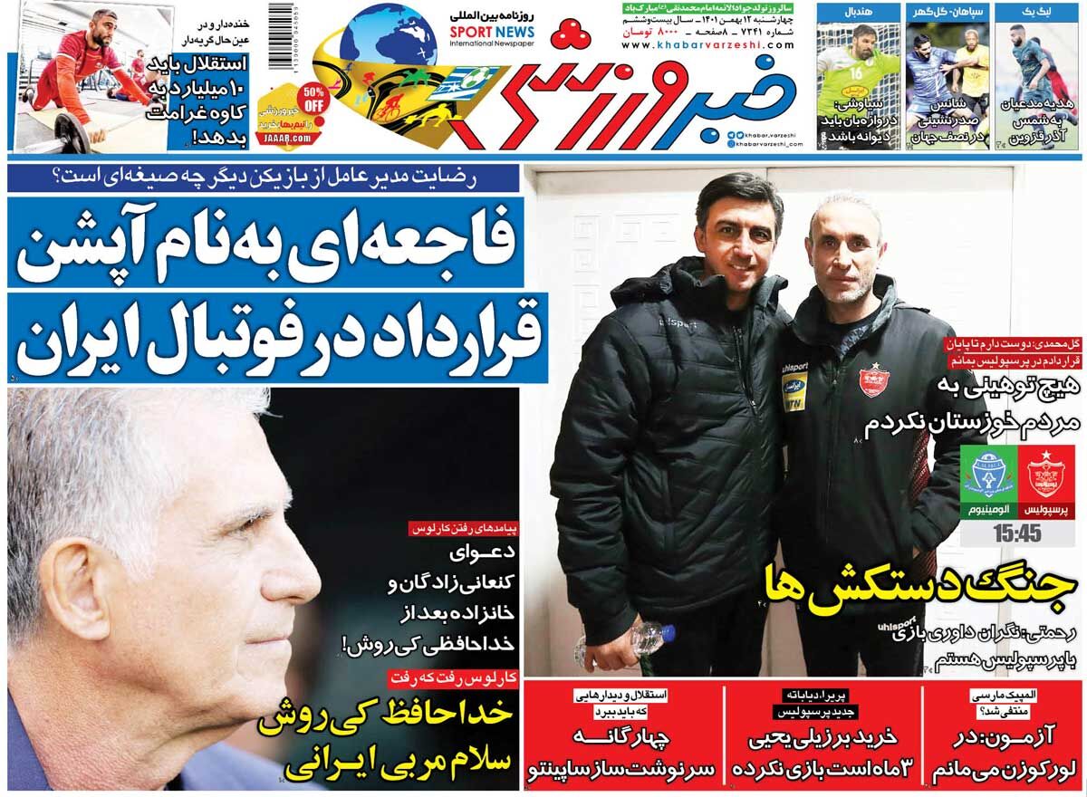فاجعه‌ای به نام آپشن قرارداد در فوتبال ایران