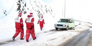 امدادرسانی هلال‌احمر به ۹۷۳ نفر در برف و کولاک قزوین