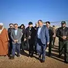وزیر نیرو برای افتتاح پروژه‌های صنعت آب و برق وارد استان سمنان شد