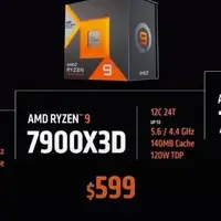 AMD قیمت و زمان عرضه پردازنده‌‌های Ryzen 7000X3D را مشخص کرد 