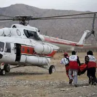 نجات دو نفر گرفتار در ارتفاعات «قالی‌کوه» الیگودرز با اعزام بالگرد