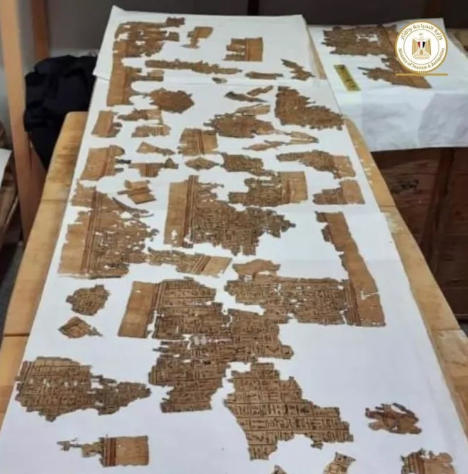 گوناگون/ کشف پاپیروس باستانی حاوی طلسمهای مرموز از کتاب مردگان