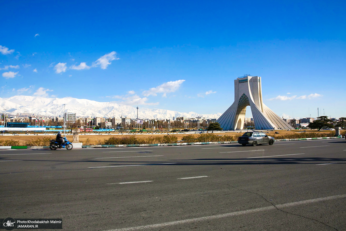 عکس/ آسمان پاکِ تهران