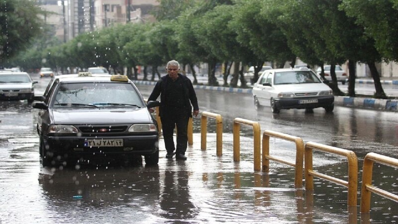 ادامه بارندگی‌ها در مناطق شمالی و شرقی سمنان