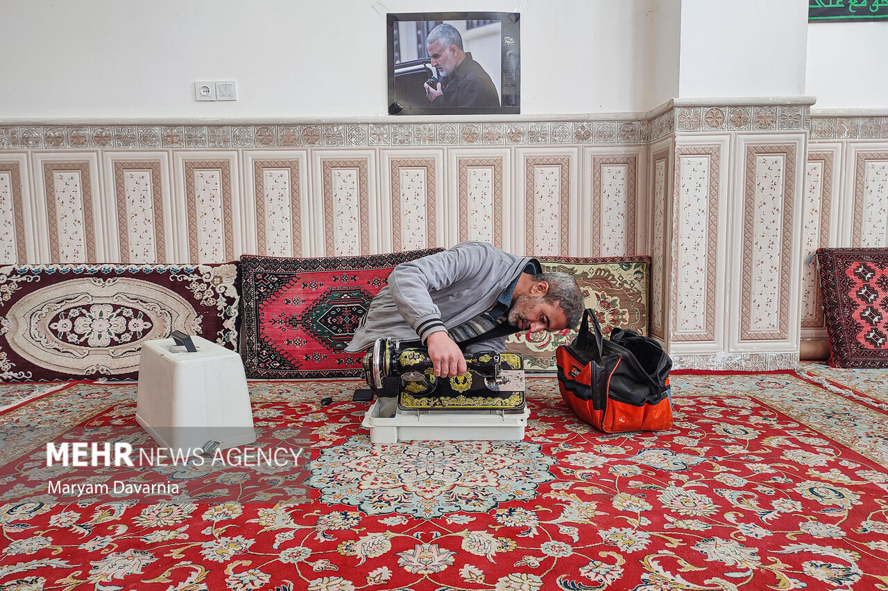 عکس/ اردوی جهادی اصناف به مناسبت ولادت امام علی (ع)