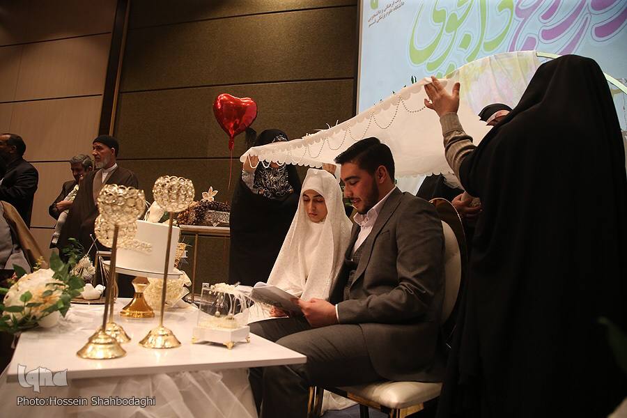 جشن ازدواج دانشجویی در دانشگاه علوم پزشکی قم