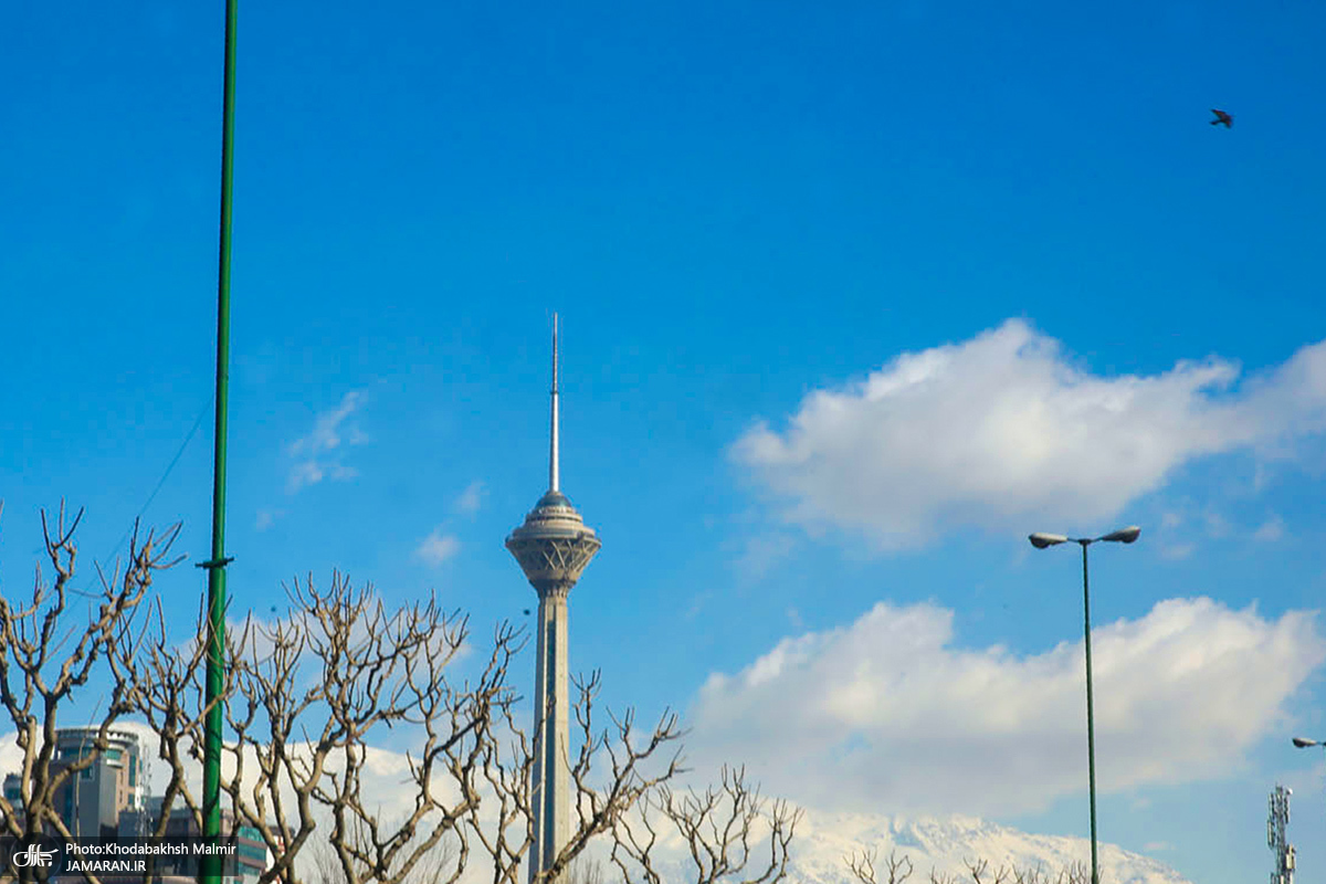 عکس/ آسمان پاکِ تهران