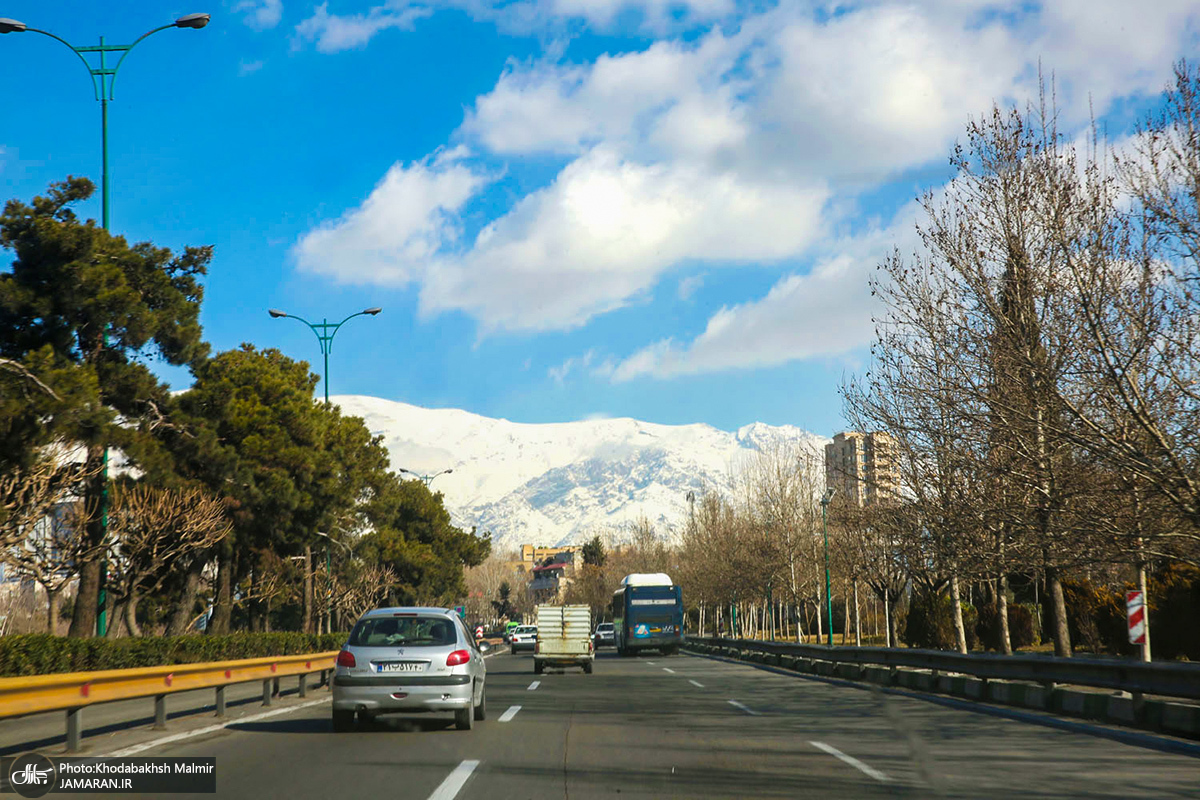 عکس/ آسمان پاکِ تهران