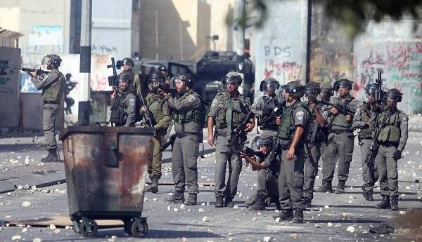  زخمی شدن 25 فلسطینی در نابلس