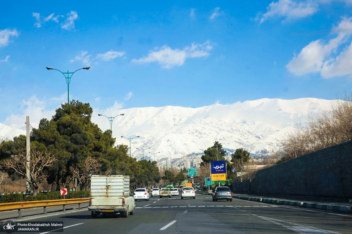 عکس/ آسمان پاکِ تهران