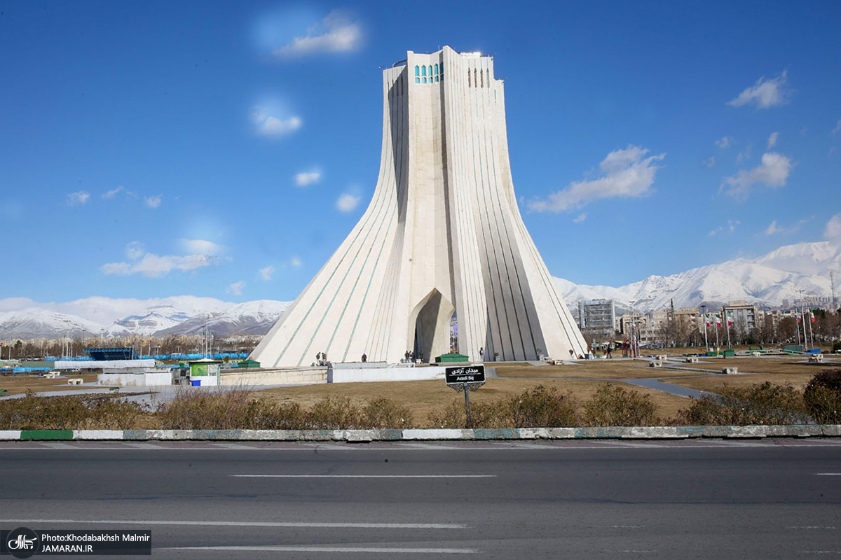 عکس/ آسمان پاکِ تهران