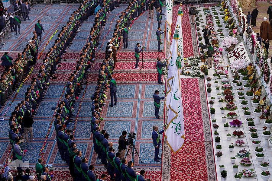 آستان مقدس امیرالمؤمنین علی(ع) در روز ولادت