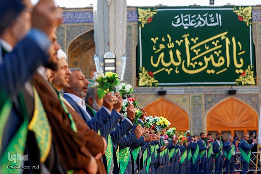 آستان مقدس امیرالمؤمنین علی(ع) در روز ولادت