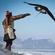 شکار تبتی ها با عقاب دست آموز