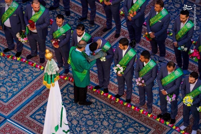 عکس/ مراسم جشن روز ولادت امام علی(ع) در حرم علوی