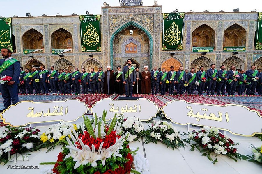 آستان مقدس امیرالمؤمنین علی(ع) در روز ولادت