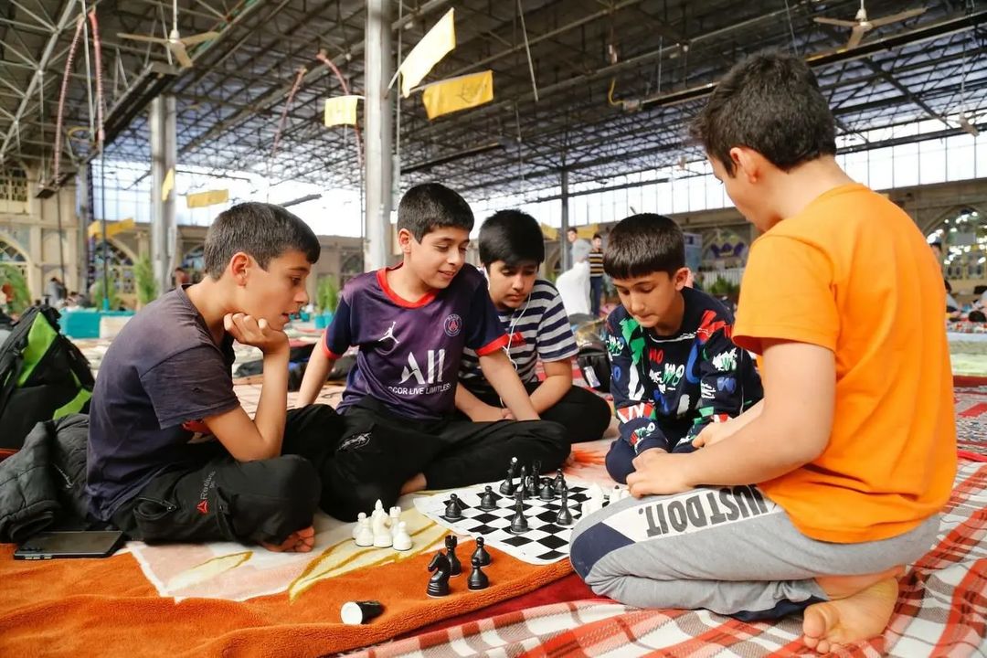 عکس/ لحظات ورود معتکفین به مسجد جامع شهدا شیراز