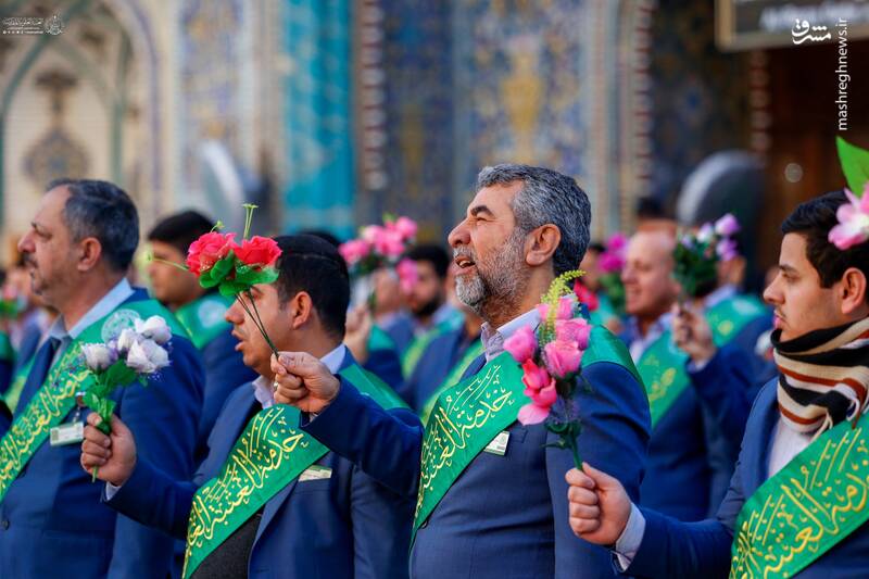 عکس/ مراسم جشن روز ولادت امام علی(ع) در حرم علوی
