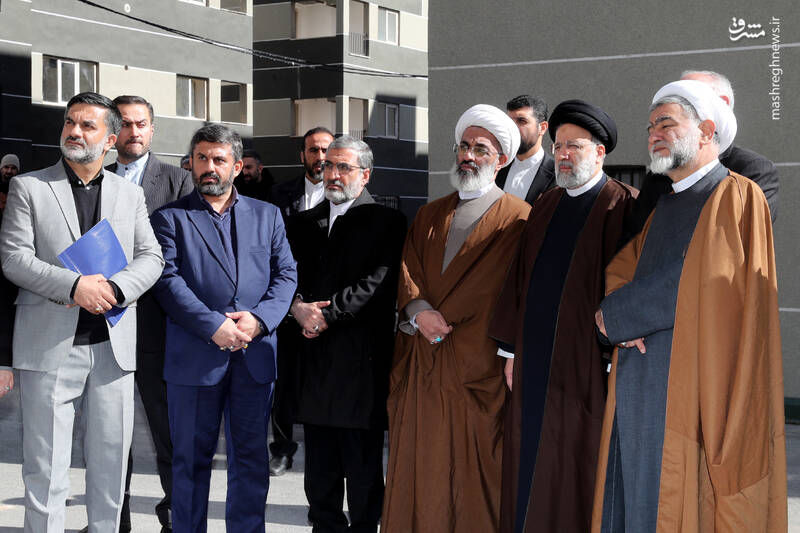  عکس/ افتتاح ۱۰ هزار واحد مسکونی با حضور رئیسی