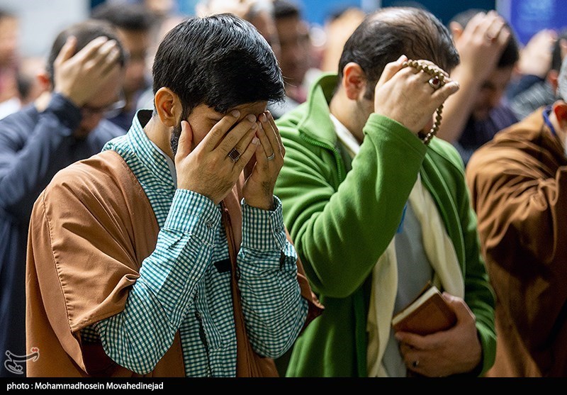 عکس/ آئین معنوی اعتکاف در مسجد دانشگاه تهران
