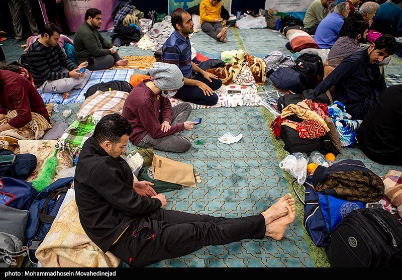 عکس/ آئین معنوی اعتکاف در مسجد دانشگاه تهران