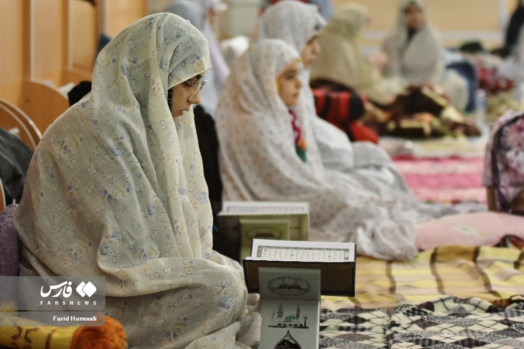 عکس/ اولین روز از مراسم اعتکاف
