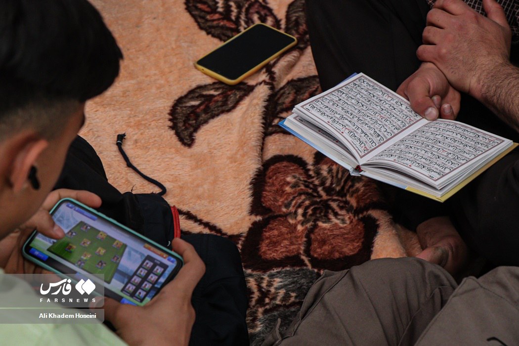 عکس/ اولین روز از مراسم اعتکاف