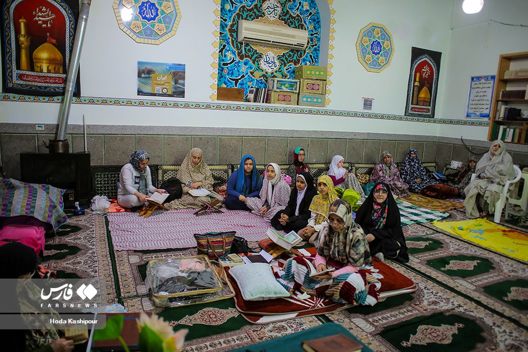 عکس/ مراسم معنوی «اعتکاف» در ساری