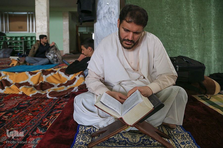 عکس/ برگزاری مراسم اعتکاف در خراسان شمالی