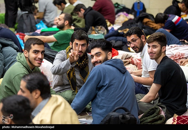 عکس/ آئین معنوی اعتکاف در مسجد دانشگاه تهران