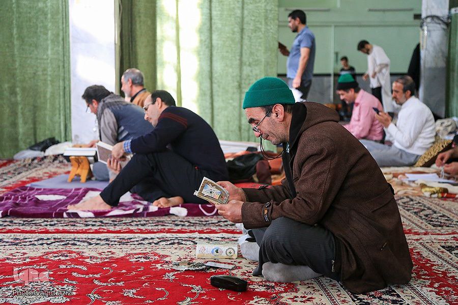 عکس/ برگزاری مراسم اعتکاف در خراسان شمالی